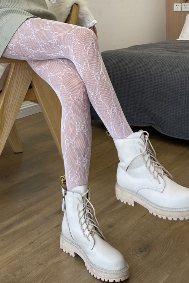 Strumpfhose Glamour Andzela en Matériau Élastique