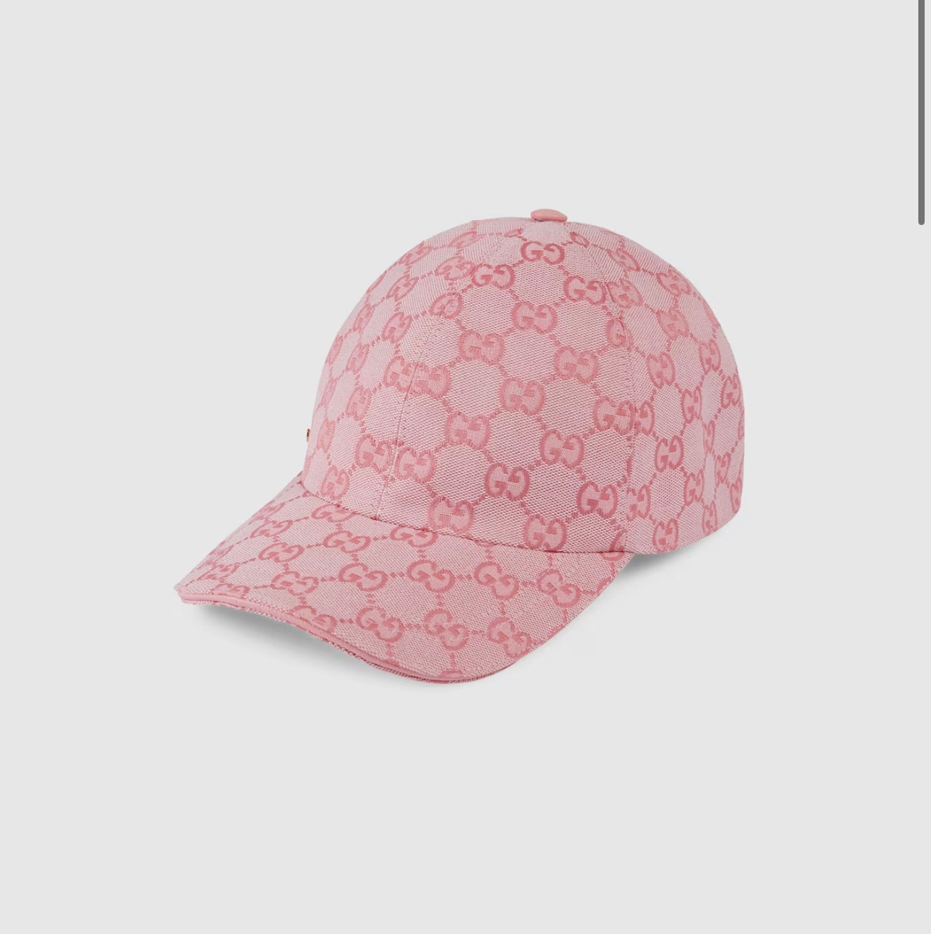 Casquette GG Rose