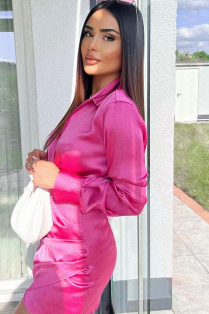 Robe Satin Diorina | Élégante et Raffinée