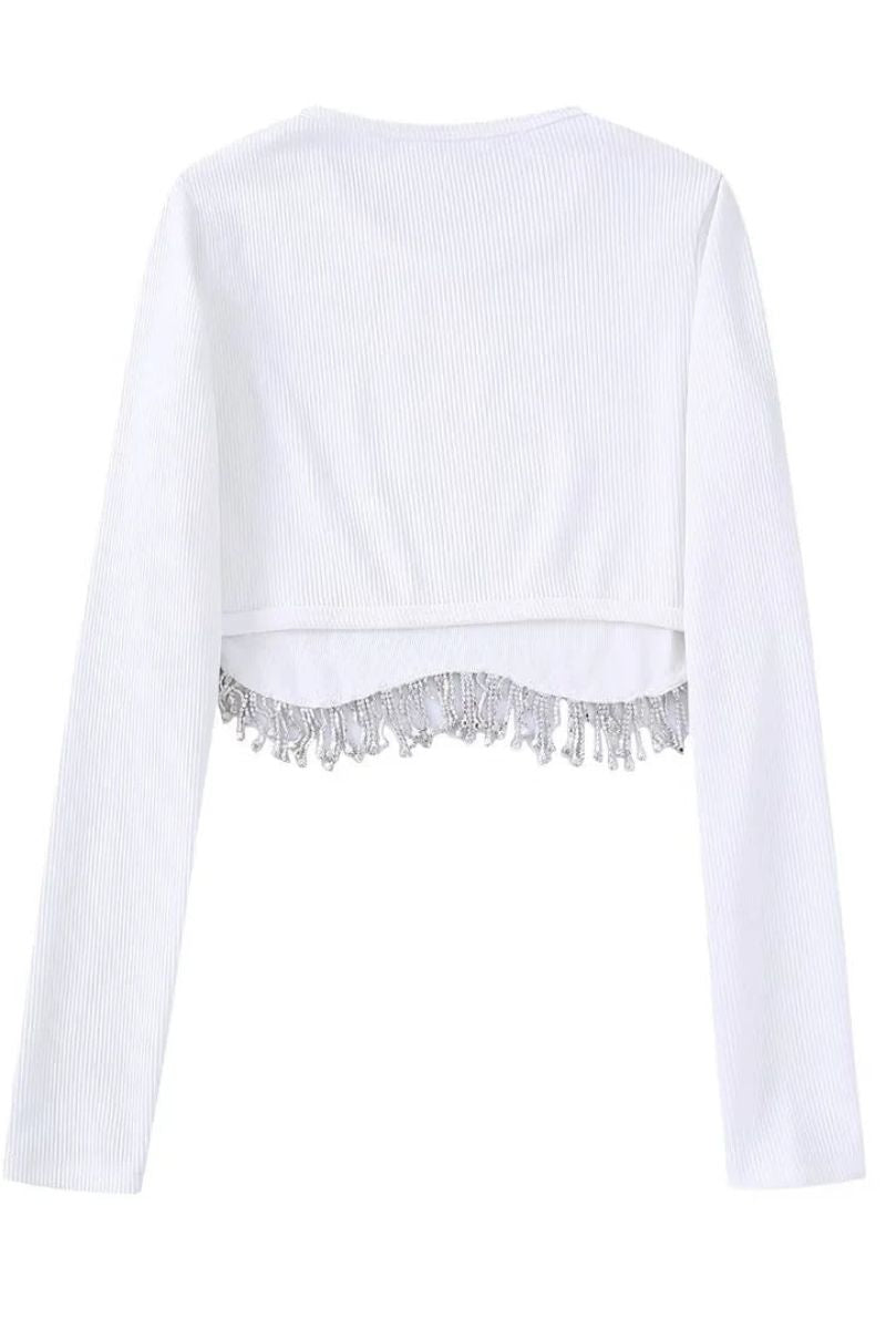 Chemise Diamond avec Détail de Diamant