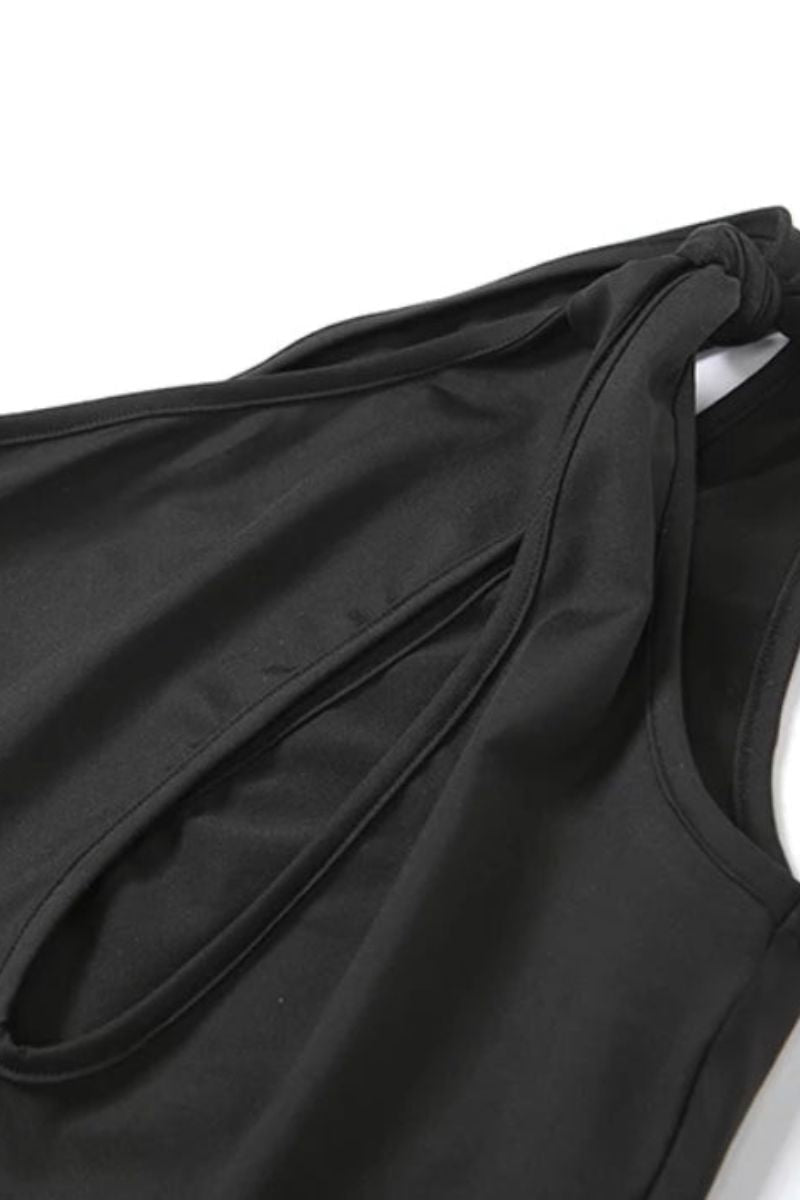 Jumpsuit Ariana en Polyester Élastique pour Soirée