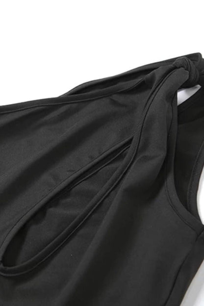 Jumpsuit Ariana en Polyester Élastique pour Soirée