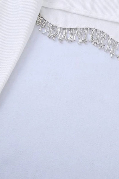 Chemise Diamond avec Détail de Diamant
