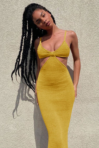Maxikleid Ari Avec Découpes