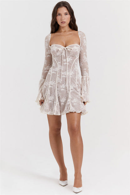 Rosiges Traumkleid