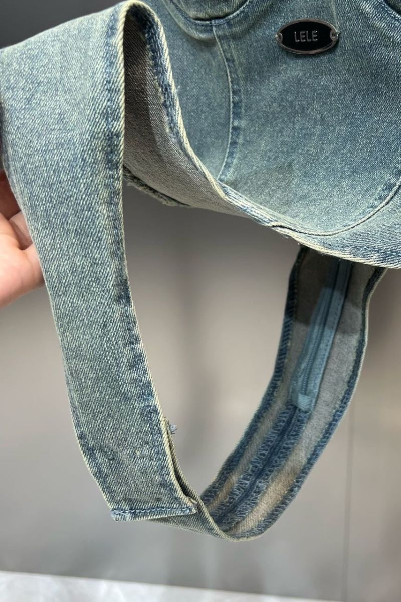 Top en Denim Bodya Élégant et Durable