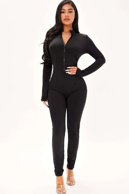 Jumpsuit Figurbetont ABI