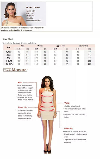 Mini-Bandage-Kleid Candy Strass en Taille S