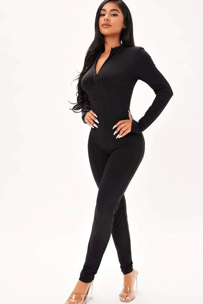 Jumpsuit Figurbetont ABI