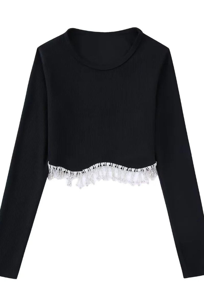 Chemise Diamond avec Détail de Diamant