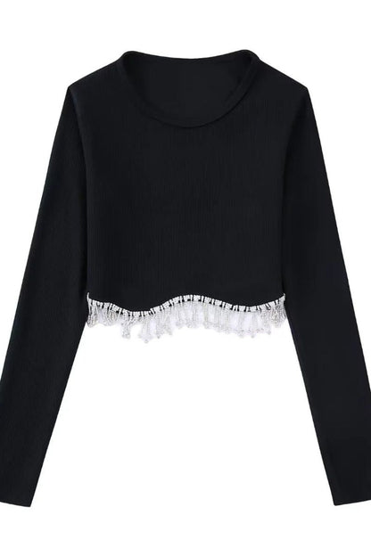 Chemise Diamond avec Détail de Diamant