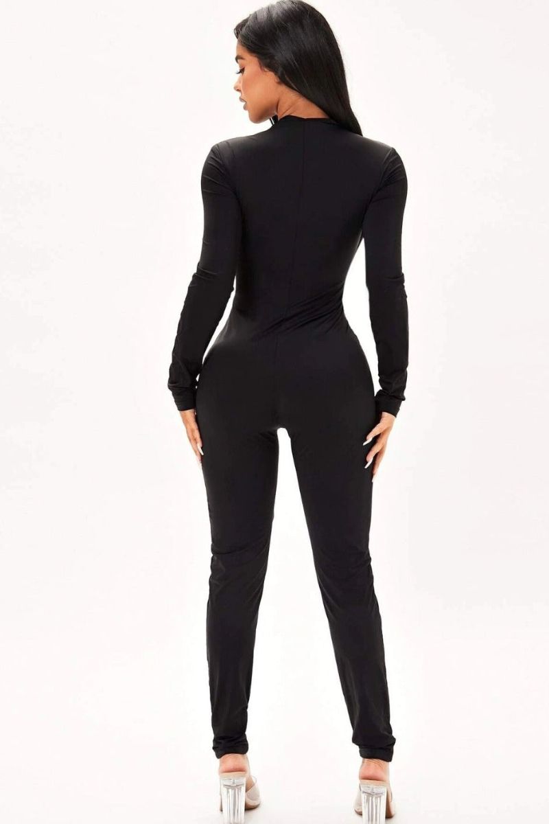 Jumpsuit Figurbetont ABI