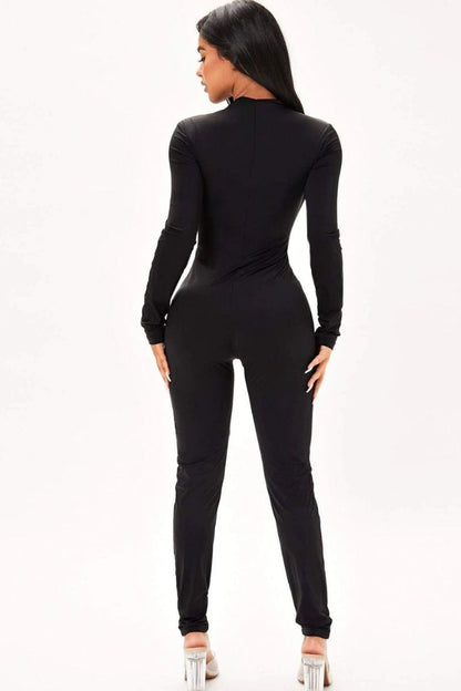 Jumpsuit Figurbetont ABI