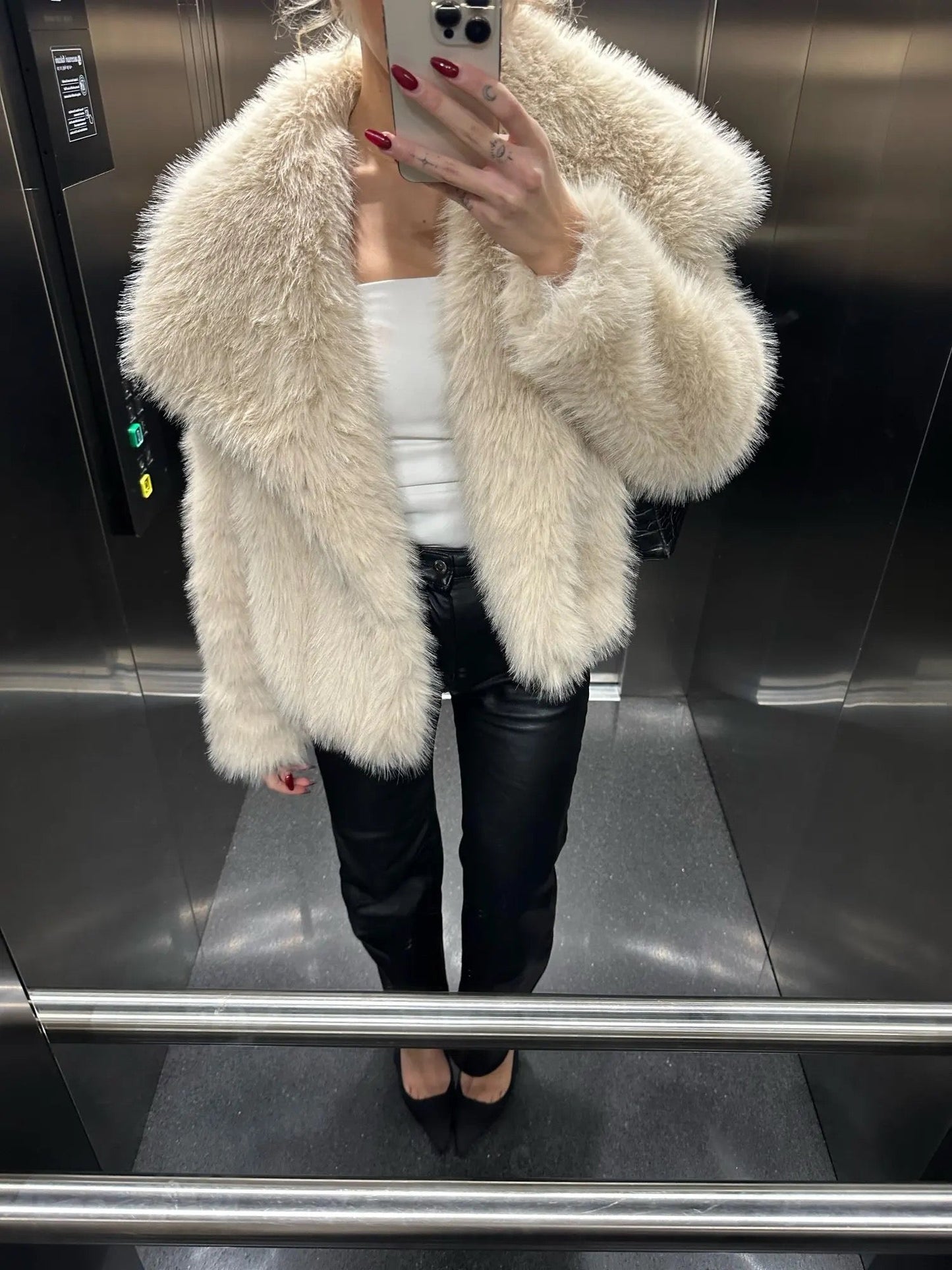 Veste Carola en Pelz pour l'Hiver
