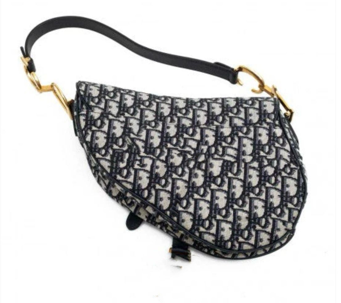 Sac à dos Diana en toile bleue 25,5 x 20 x 6,5 cm