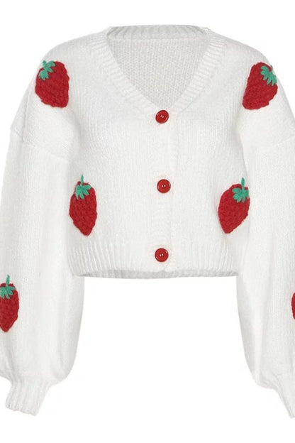 Cardigan Berry | Strickjacke en tissu doux