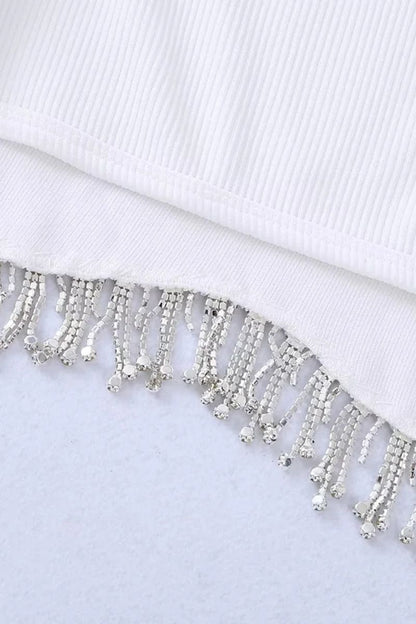Chemise Diamond avec Détail de Diamant