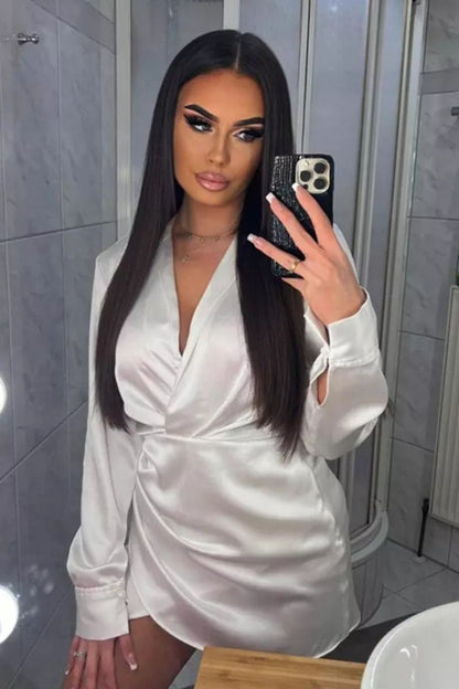 Robe Satin Diorina | Élégante et Raffinée