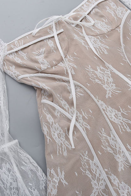 Rosiges Traumkleid