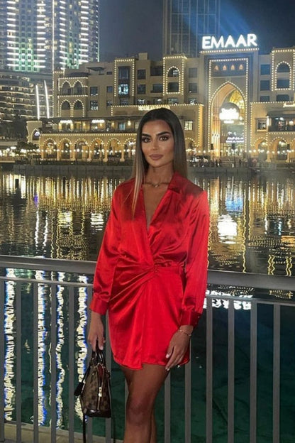 Robe Satin Diorina | Élégante et Raffinée