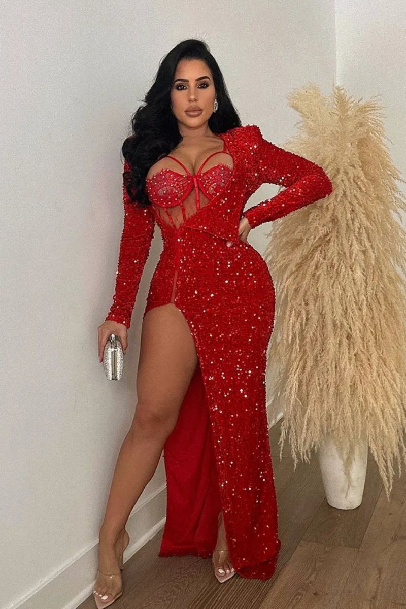 Robe Longue De Marque 2 Pièces
