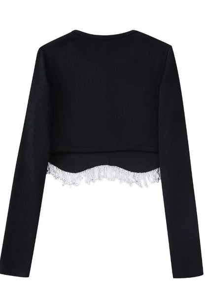 Chemise Diamond avec Détail de Diamant