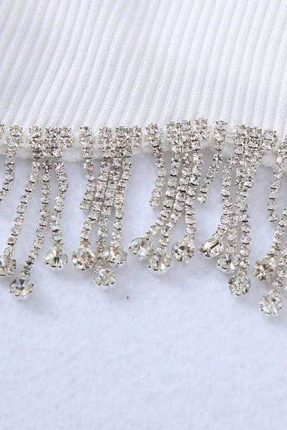 Chemise Diamond avec Détail de Diamant