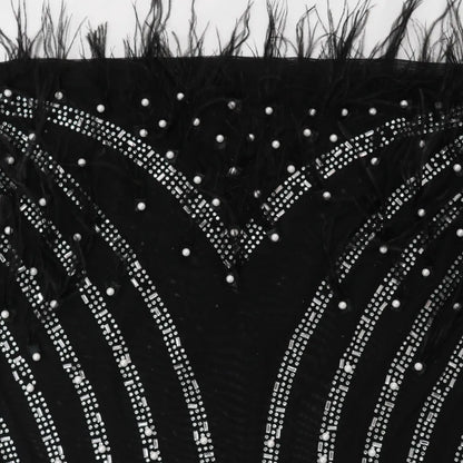 Kleid Bodycon Glory avec Strass