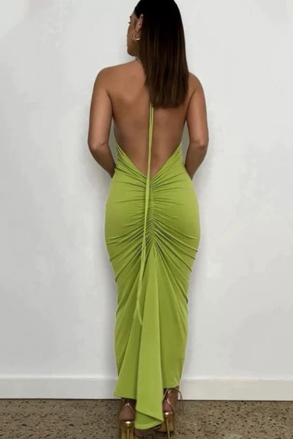 Robe Midi Amylia en Jersey Élastique