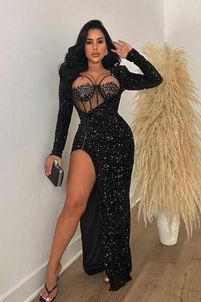 Robe Longue De Marque 2 Pièces