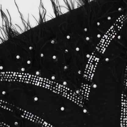Kleid Bodycon Glory avec Strass
