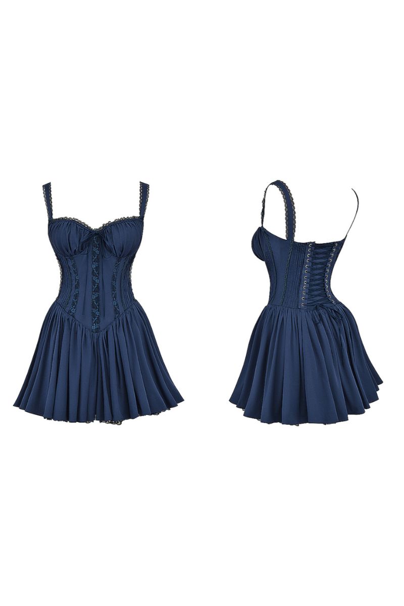 Korsett-Spitzenkleid Aylin pour un Look Élégant