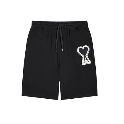 Shorts Heart en Coton Mélangé