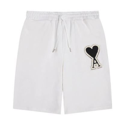 Shorts Heart en Coton Mélangé