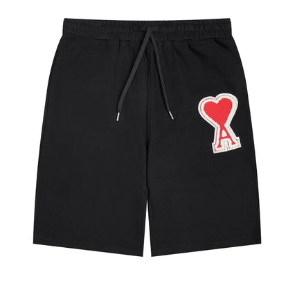 Shorts Heart en Coton Mélangé
