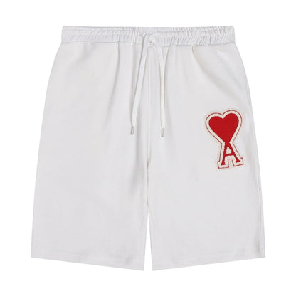 Shorts Heart en Coton Mélangé