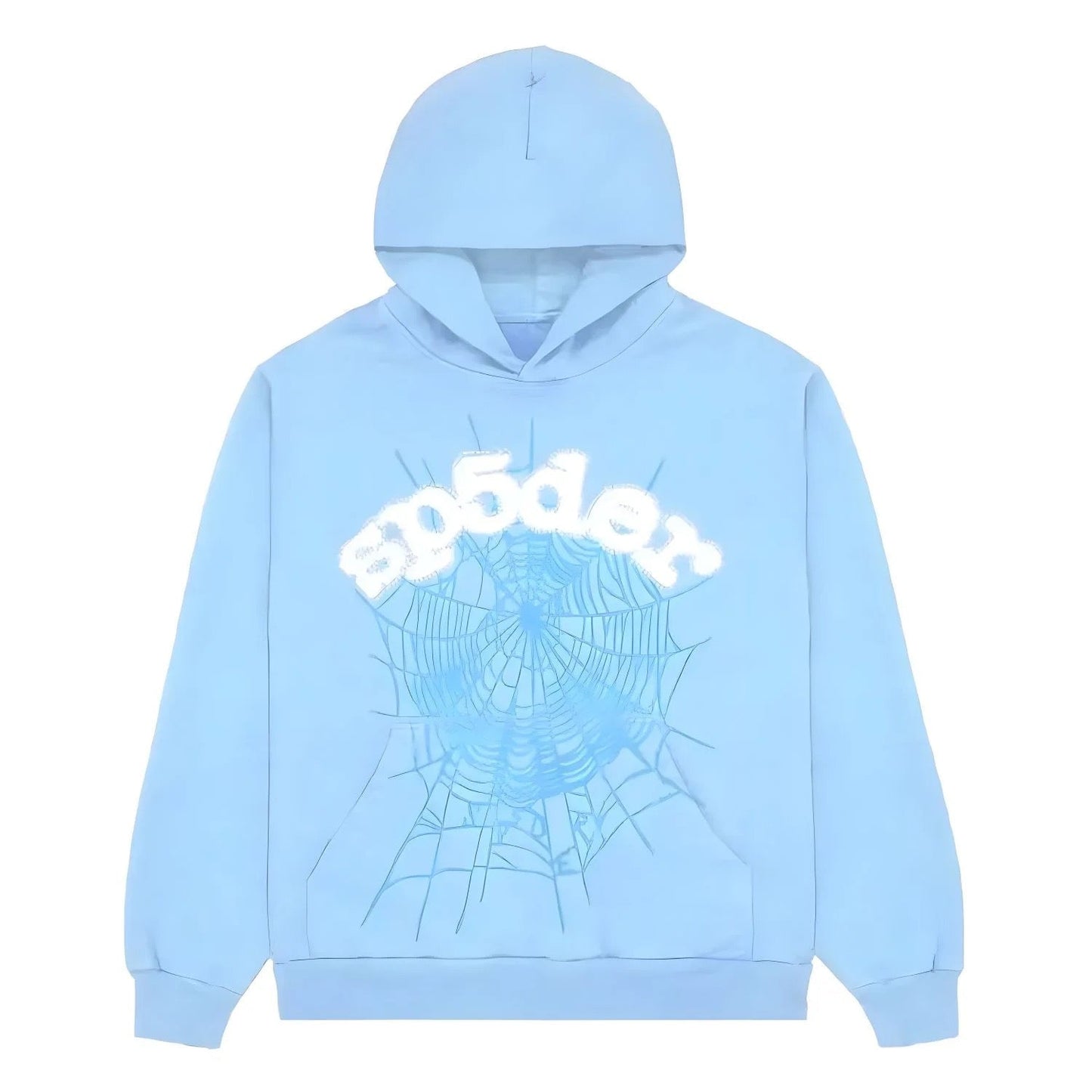 Hoodie Sp5der Babyblue
