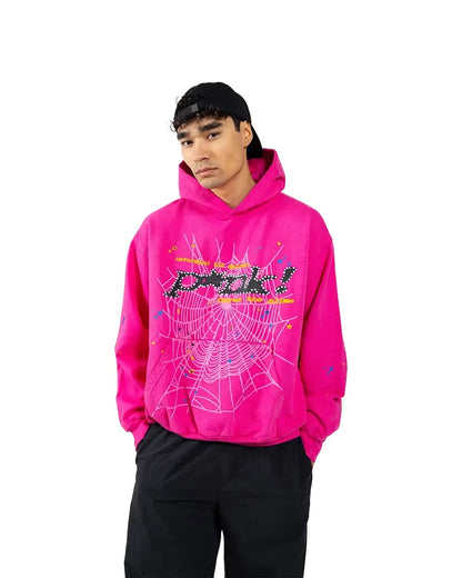 Hoodie Sp5der Rose