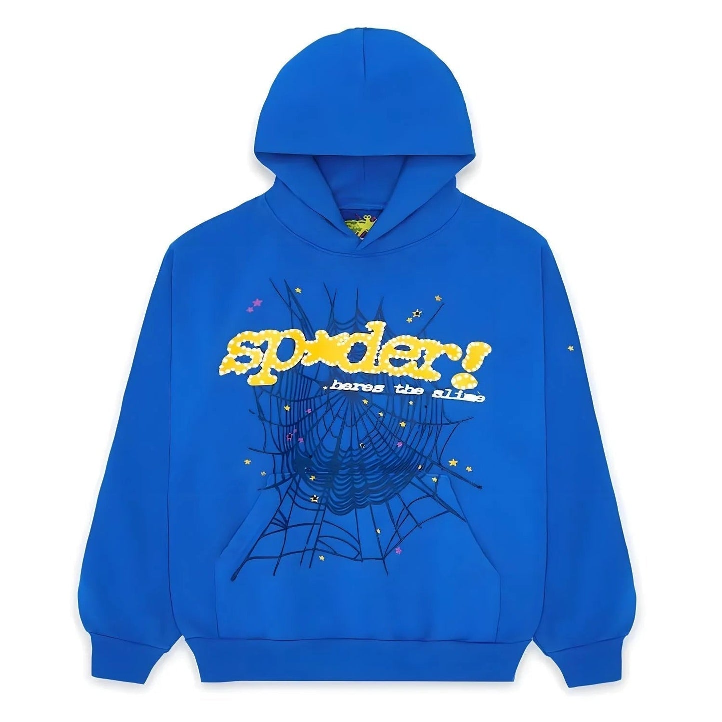 Hoodie Sp5der Bleu