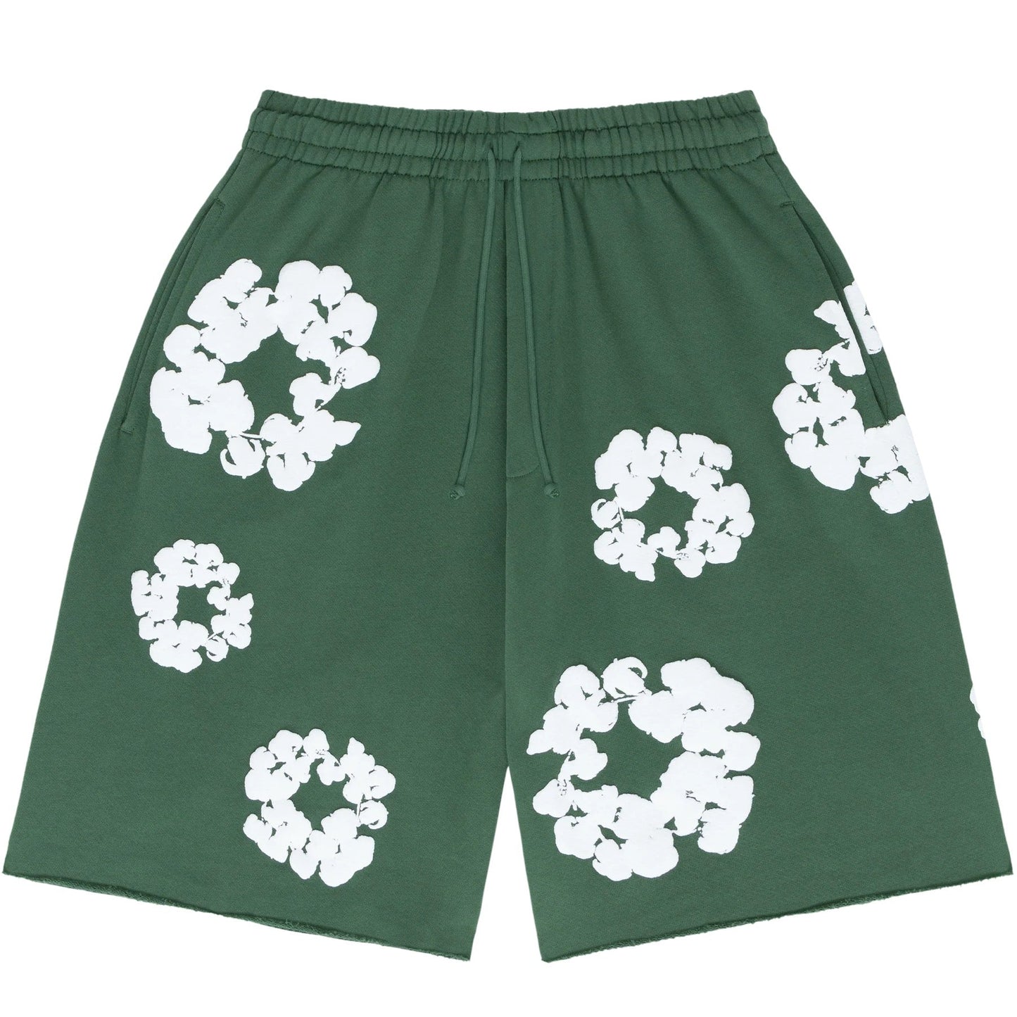 Shorts Verts Flower