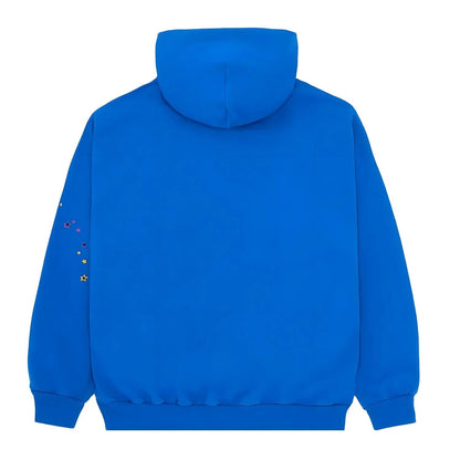Hoodie Sp5der Bleu