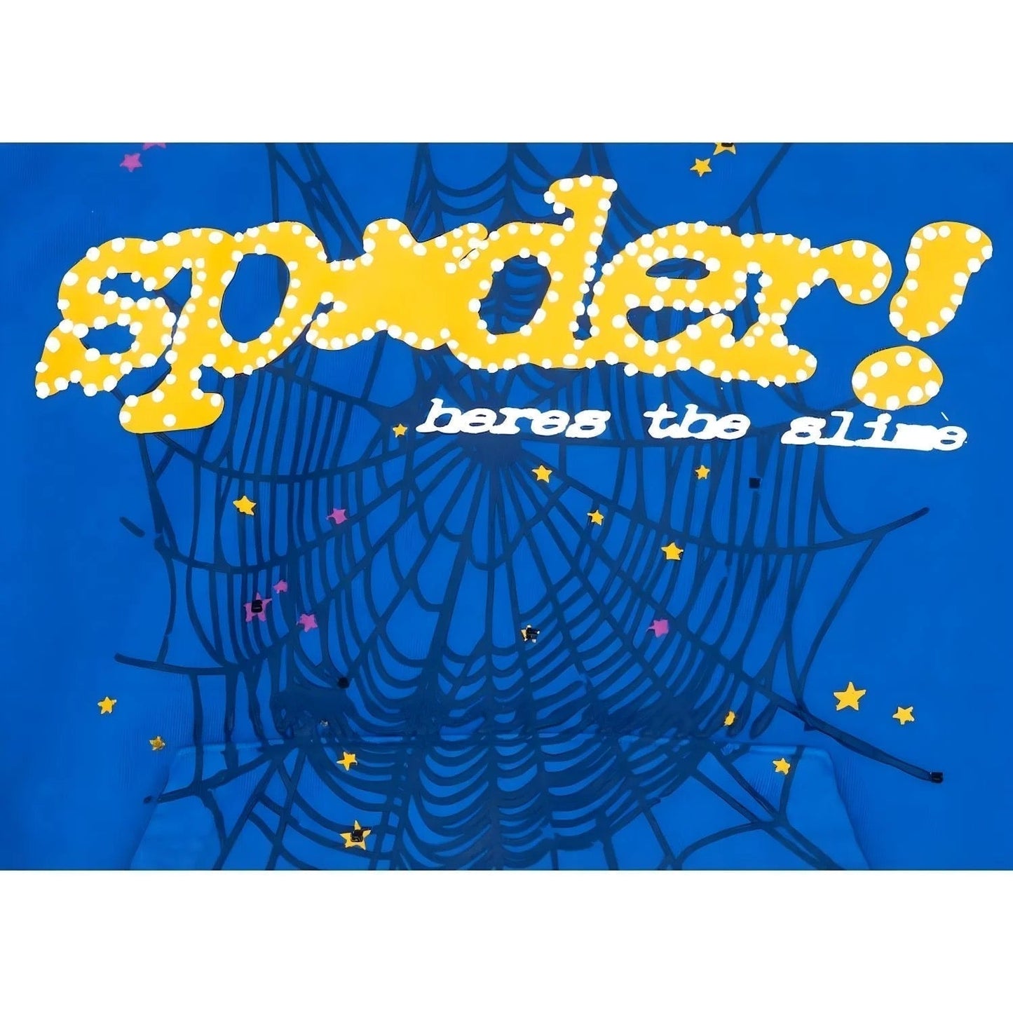 Hoodie Sp5der Bleu