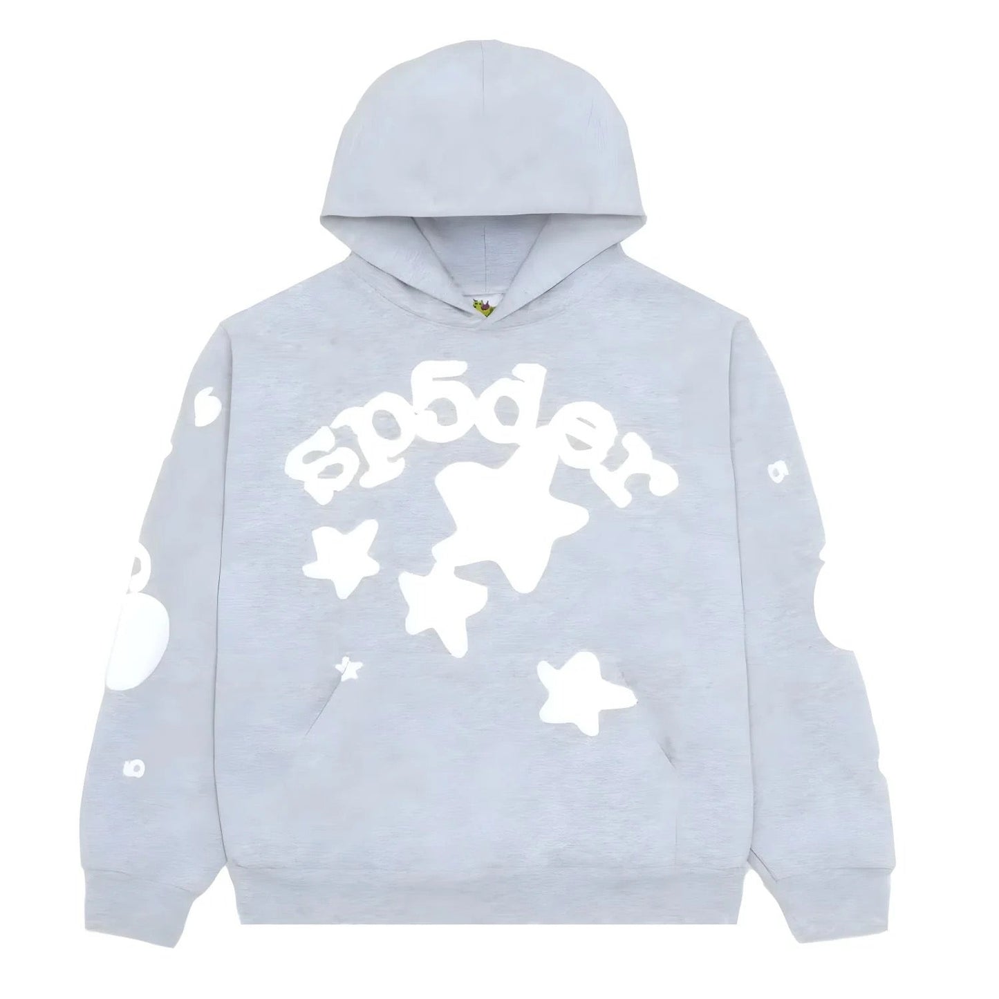 Hoodie Sp5der Gris Clair
