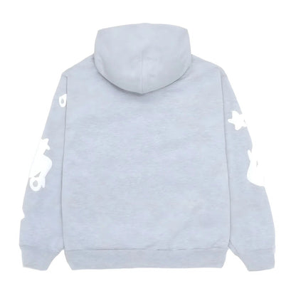 Hoodie Sp5der Gris Clair