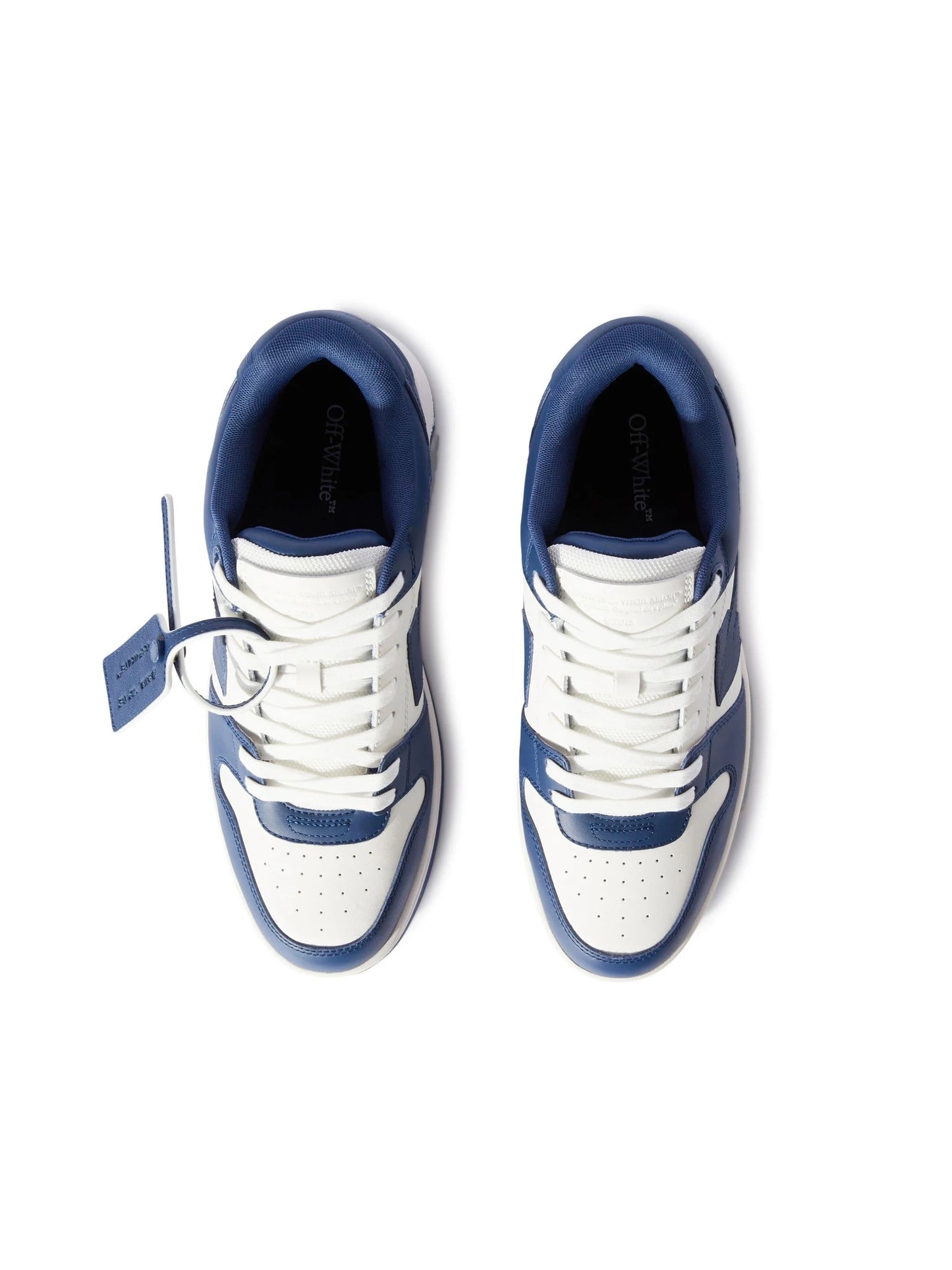 Sneaker Off Bleu/Blanc