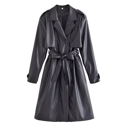 Trenchcoat Ely en matériaux de qualité