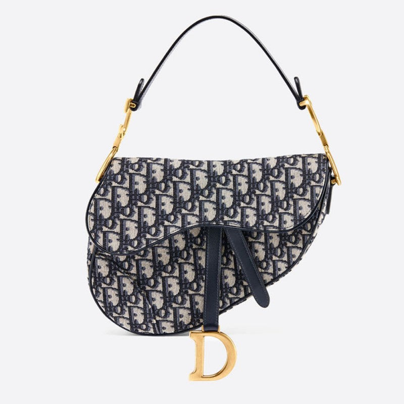 Sac à dos Diana en toile bleue 25,5 x 20 x 6,5 cm