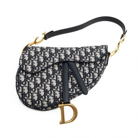 Sac à dos Diana en toile bleue 25,5 x 20 x 6,5 cm
