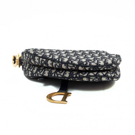 Sac à dos Diana en toile bleue 25,5 x 20 x 6,5 cm