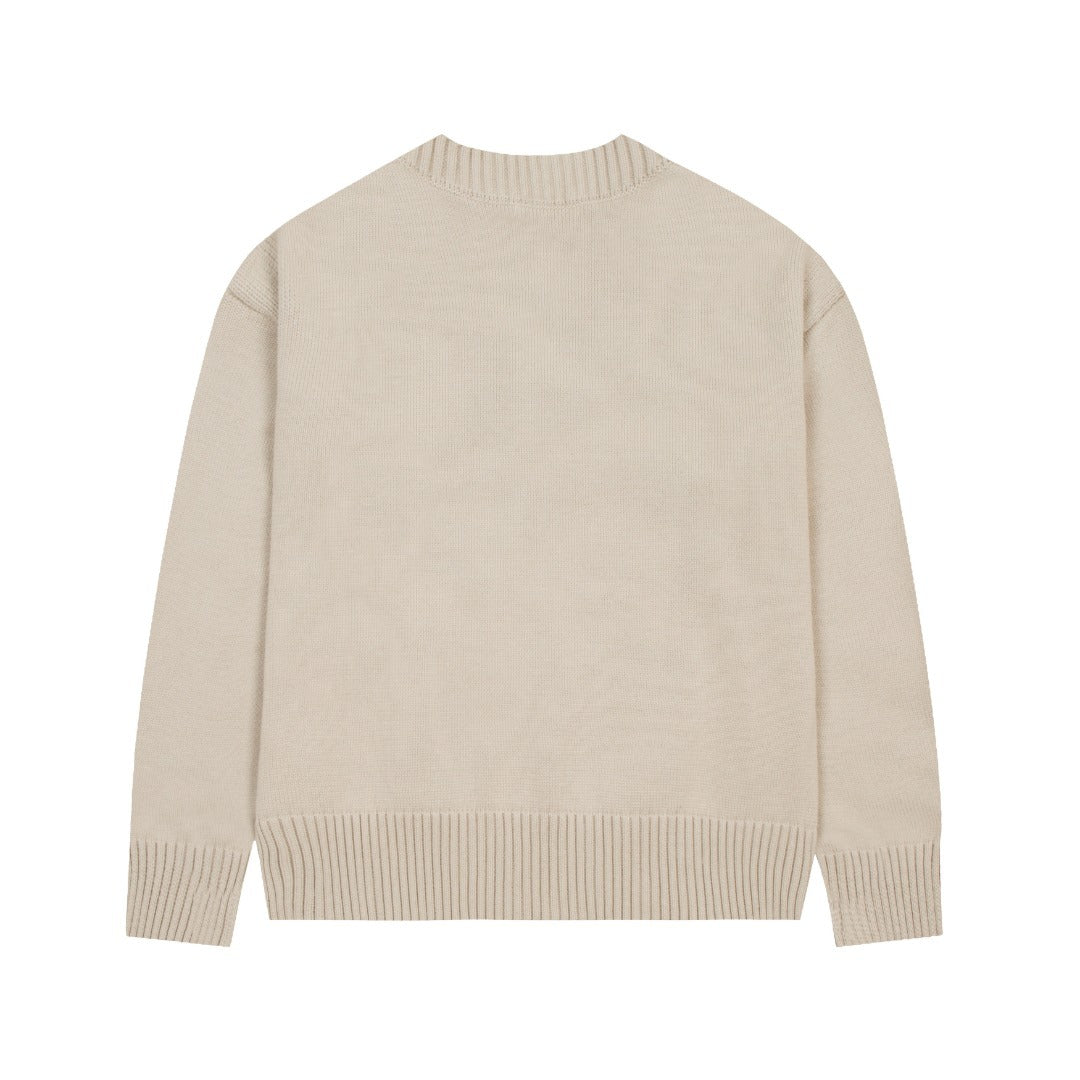 Sweater Cream Unisexe Heart Collection